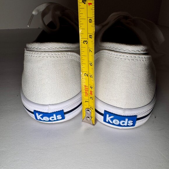 Keds Women's Size 7.5 Lace Up Sneakers, white with Dream Foam - Picture 15 of 15